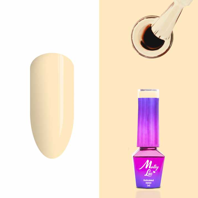 Lakier Hybrydowy MollyLac - Glamour Woman - Lucky Jade Stone 5ml nr.1