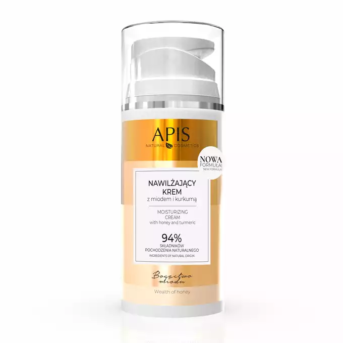 APIS Bogactwo Miodu, Nawilżający Krem z Miodem i Kurkumą 100ml