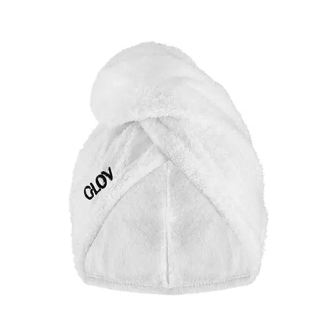 GLOV Hair Wrap Soft Ultralekki Ręcznik do Włosów Biały