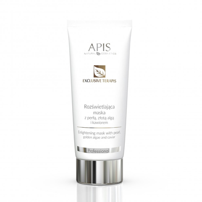 APIS Exclusive Terapis Rozświetlająca Maska Z Perłą, Złotą Algą I Kawiorem 200ml