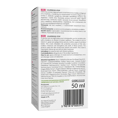 APIS Couperose-Stop Home Terapis Stärkungscreme für Couperose-Haut 50ml