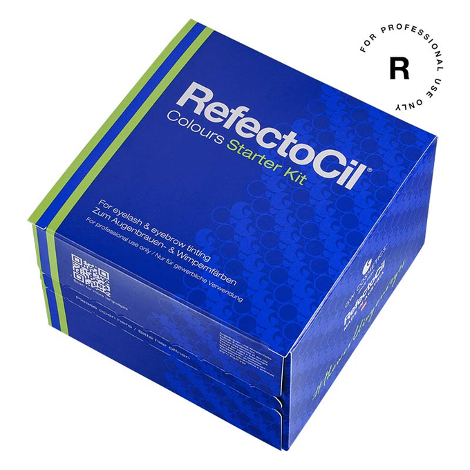 RefectoCil Colours Starter Kit New Zestaw Do Koloryzacji Brwi I Rzęs