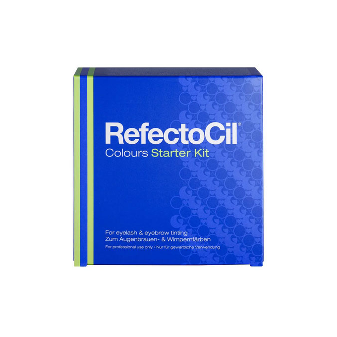 RefectoCil Colours Starter Kit New Zestaw Do Koloryzacji Brwi I Rzęs