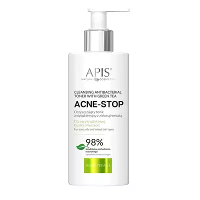APIS Home Acne Tonic - Reinigungsstopp mit grünem Tee 300 ml