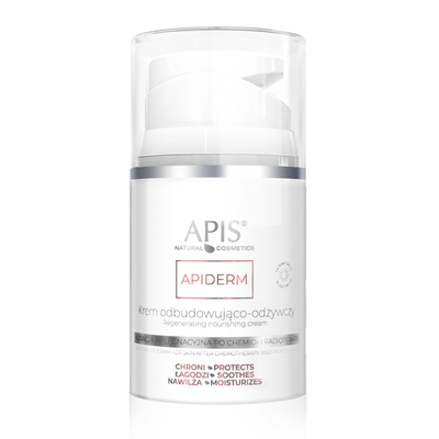 APIS Apiderm Day Cream Rebuilding - Nährende Nach Chemo-I Strahlentherapie Spf10 50ml