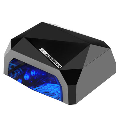 LAMPA Diamond 2w1 Uv Led+Ccfl  36w Timer + Sensor Black